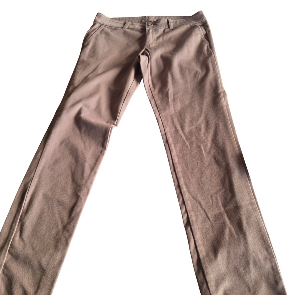 Dickies Womens Skinny Fit Work Pants Khaki Brown FP512RSV Size 8R